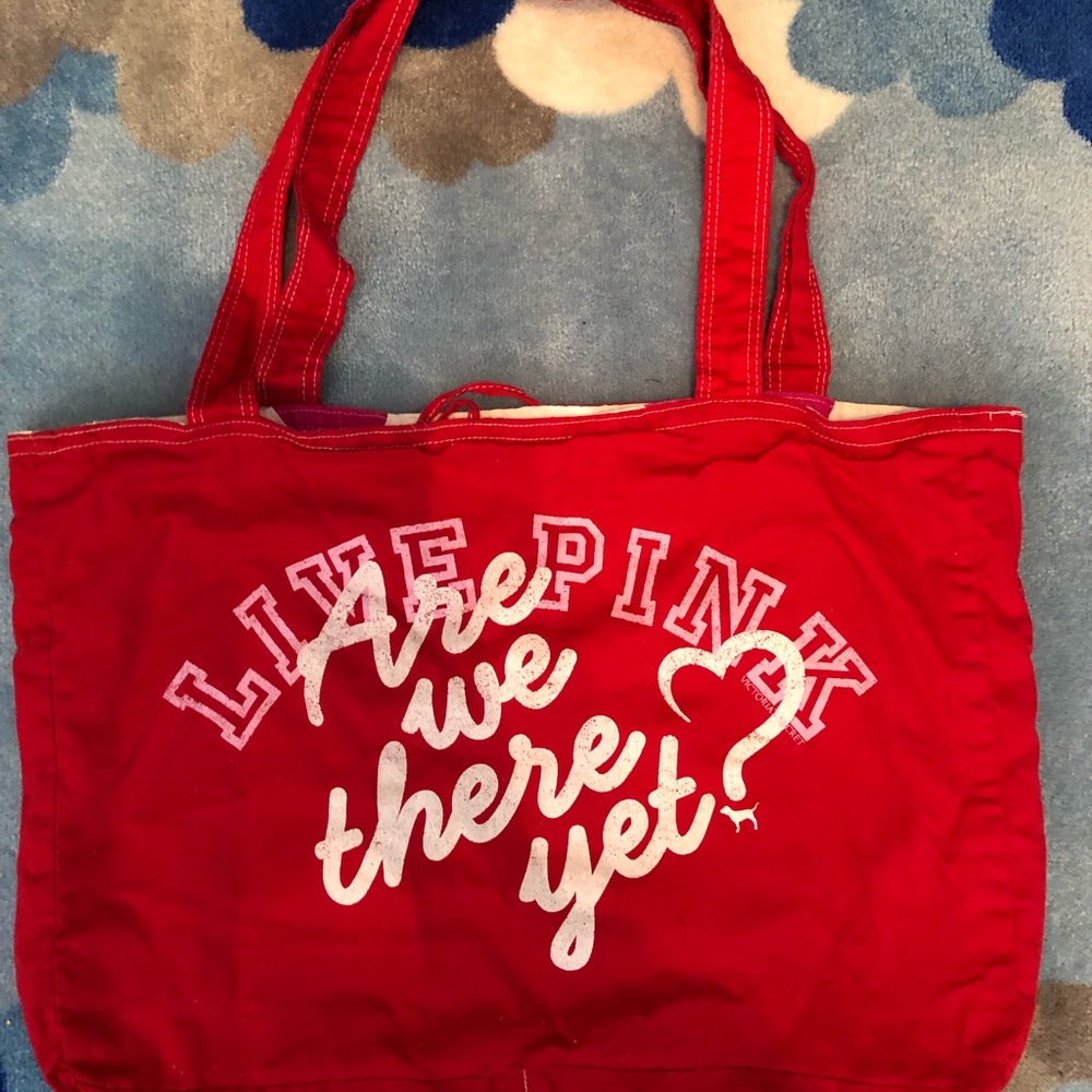 VS Pink irreversible bag